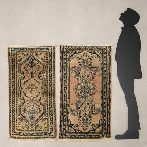 Lilian rugs in cotton and wool, fine knot, hand-made. This piece is attributed to the mentioned designer/maker. It has no...