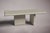 Postmodern Forma Rectangular Travertine Dining Table 72" For Sale - Image 3 of 5