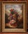 Pair of 19th C. French Floral Still Life Oil Paintings in Carved Giltwood Frames For Sale - Image 4 of 10
