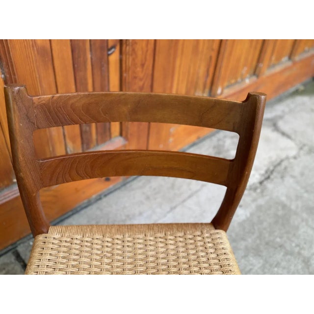 Mid-Century Danish Chairs by Niels O. Møller for J.L. Møllers, 1960s, Set of 6 For Sale - Image 10 of 13