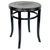 Black Antique Thonet Stool, 1900s For Sale - Image 8 of 8