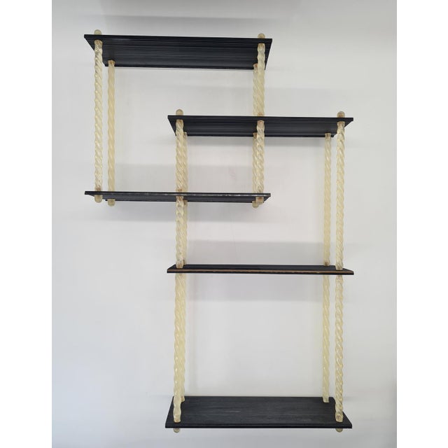 Vintage Display Shelf, United Kingdom, 1950s For Sale - Image 9 of 11