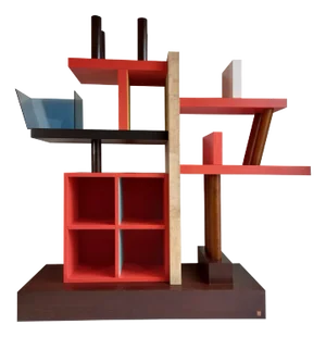 Liana Bookcase by Ettore Sottsass, 1985