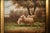 Continental Style Pair of Pastoral Landscape Paintings With Sheep For Sale - Image 12 of 18