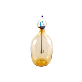 Murano Glass Bottle by Vincenzo Nason, Italy For Sale