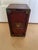 Handmade Antique Wooden Box With Geometric Herringbone Chevron Parquetry Inlay For Sale - Image 4 of 12