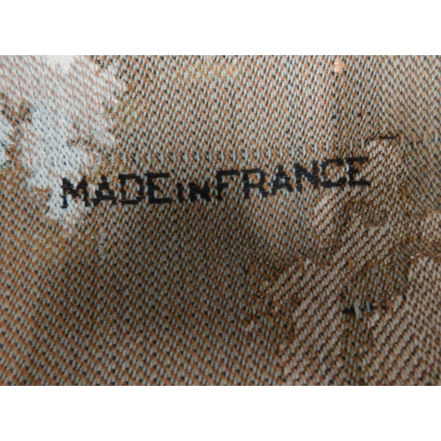 Vintage French Wall Hanging Tapestry. For Sale - Image 11 of 12