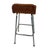 Bar Stool with Wicker Seat by Dirk van Sliedrecht for Rohe Noordwolde For Sale - Image 5 of 7
