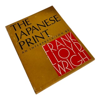1967 the Japanese Print Folio by Frank Lloyd Wright For Sale