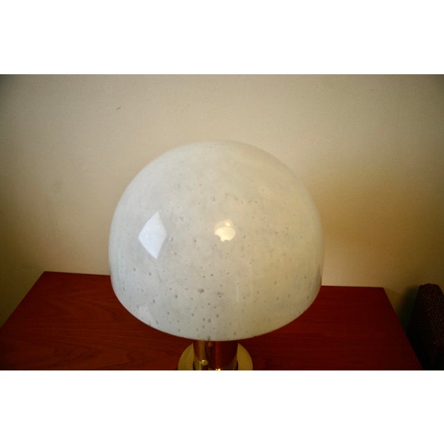 Mushroom Table Lamp from Glasshutte Limburg, 1970 For Sale - Image 9 of 9