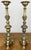 Vintage Brass Ornate Decorative Candleholders, Set of 2 For Sale - Image 18 of 18