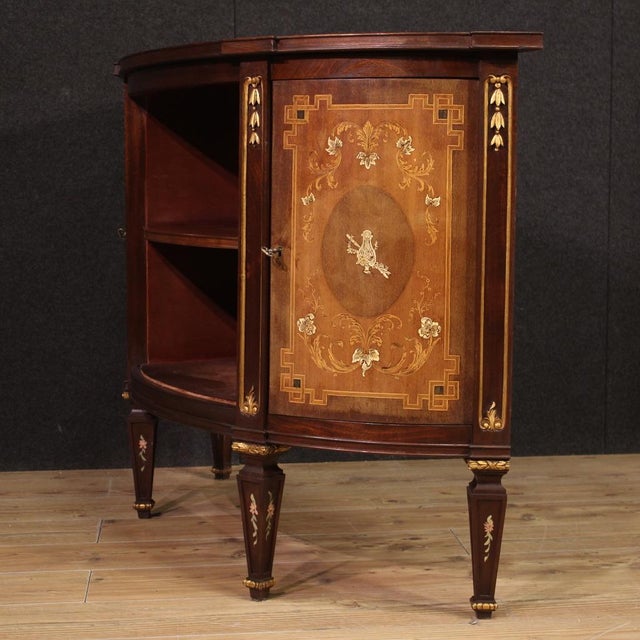 Louis XVI Inlaid Sideboard, 1950s For Sale - Image 10 of 13