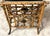 French Aesthetic Movement Japonisme Burnt Bamboo & Black Lacquer Side Table For Sale - Image 9 of 11