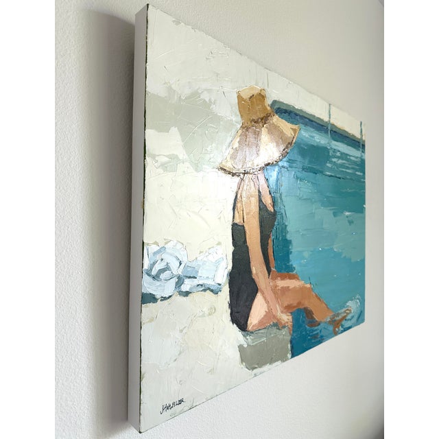 Inspired by a combination of several photos I've taken over the years of my favorite subject: a woman in a hat by the...