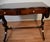 1930s English Regency Style Mahogany Lyre Base Drop-Leaf Sofa Table For Sale - Image 6 of 18