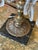 1940s Victorian Brass, Marble and Crystal 5-Arm Table Lamp For Sale - Image 10 of 11