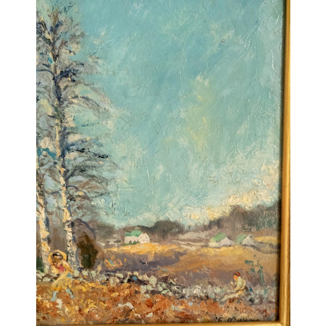 20th Century American Impressionist Landscape With Trees by Ernest Frederick Meyer For Sale - Image 9 of 18