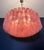 Pink Large Murano Glass Chandelier with 101 Pink Alabaster Glass Tubes, 1990s For Sale - Image 8 of 15