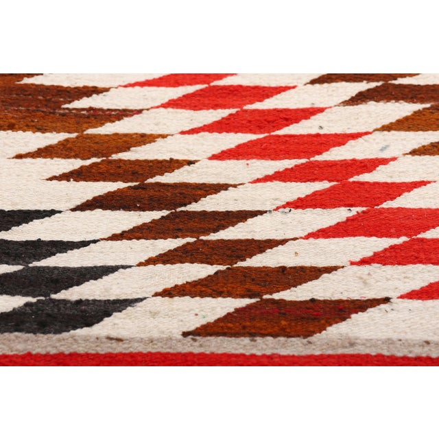 Early 20th Century Antique Eye Dazzler Southwest Rug, 01'06 X 03'02 For Sale - Image 5 of 10