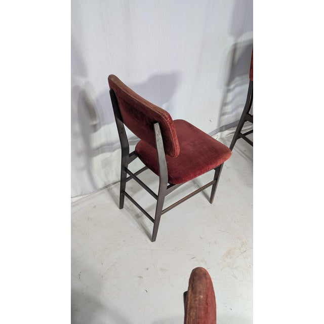 Chairs attributed to Vittorio Dassi, 1950s, Set of 6 For Sale - Image 4 of 9