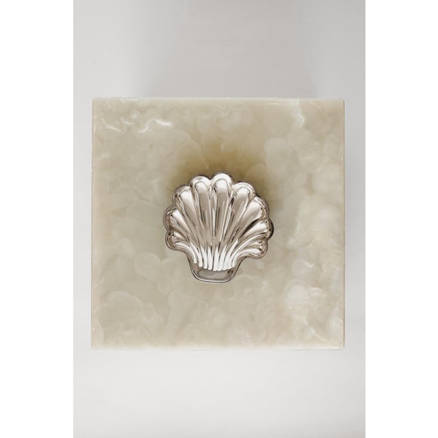 Silver-Plated Shell Dish, in Very Good conditions. Designed 1970 to 1979