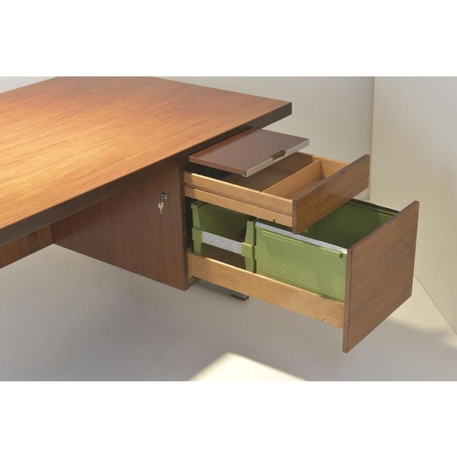 Desk in Pau Ferro Wood from Marius Byrialsen, 1968 For Sale - Image 13 of 18