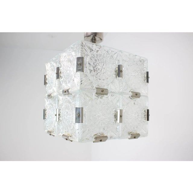 Mid-Century Pendant from Kamenický Šenov, 1970s For Sale - Image 4 of 10