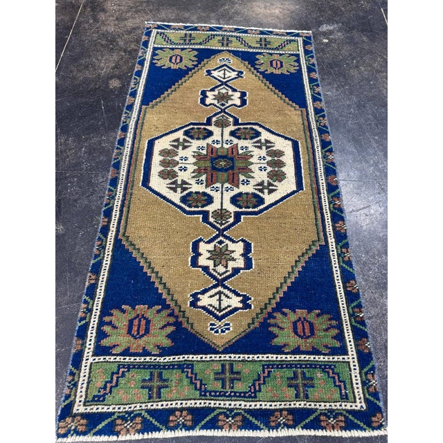 Early 21st Century Turkish Yastik Rug 1'7" x 3'2" For Sale - Image 5 of 5