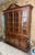 1980s 1980s Vintage Drexel Cherry Illuminated China Display Cabinet For Sale - Image 5 of 12