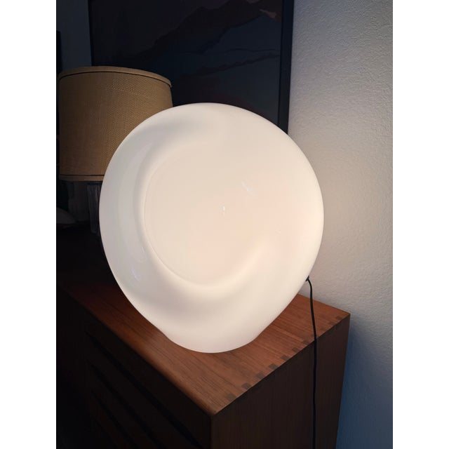 Large 1970 “Munega” Murano Glass Lamp by Luciano Vistosi For Sale In Denver - Image 6 of 12