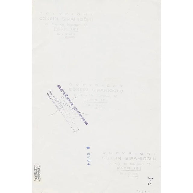 Jackie Kennedy Onassis, 1973, Black & White Photograph For Sale - Image 4 of 5