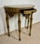 Wood Italian Neoclassical Polychromed Console Table with Marble Top, 1940 For Sale - Image 7 of 18