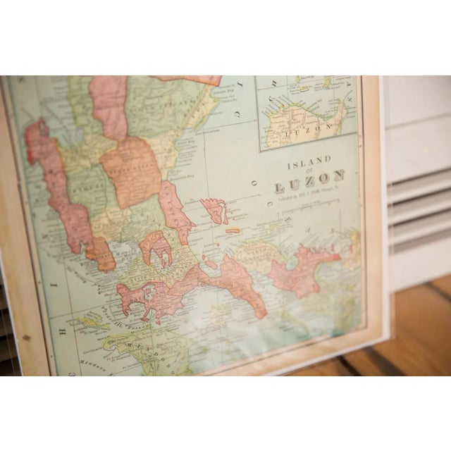 American Cram's 1907 Map of Luzon For Sale - Image 3 of 5