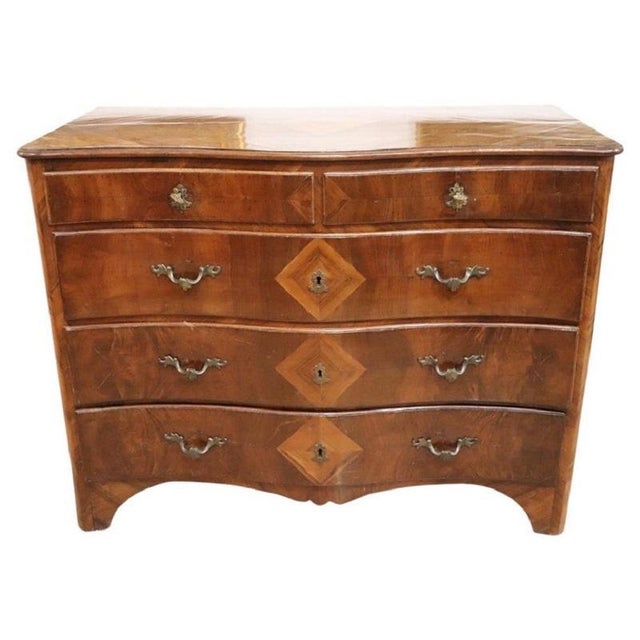Antique Chest of Drawers in Walnut, 18th Century For Sale - Image 12 of 12
