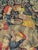 Vintage French Screen Printed Tapestry, 1970s For Sale - Image 9 of 18
