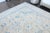 Textile 1970s Vintage Persian Handmade Wool Cotton Blue Area Rug For Sale - Image 7 of 11