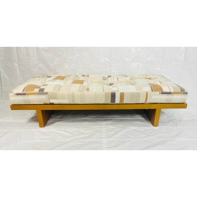 Harvey Probber Vintage Custom California Modern Daybed, Solid Wood Slatted Base, La Modern For Sale - Image 4 of 18
