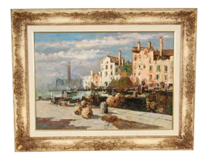 Painting by Italian Artist Antonio Gravin