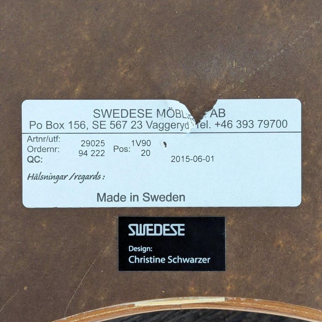 Swedese Flower End Table For Sale In San Francisco - Image 6 of 6