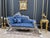 Mid-Century Modern 1970s Mid-Century Tufted Cobalt Blue Velvet Chaise Lounge For Sale - Image 3 of 10