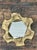 Vintage Punch Cut Brass Mirror For Sale - Image 12 of 12
