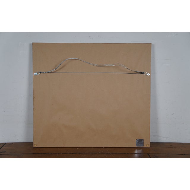 1980s 1980s Velma Flatt Cookville Tennessee Smiths Chapel Church Cemetery Print 23" For Sale - Image 5 of 11