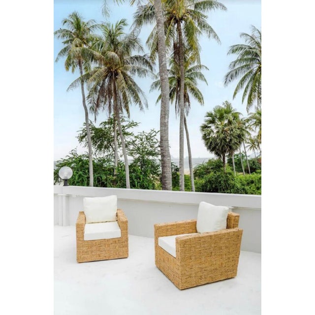 Armchairs with Braided Junction, Set of 2 For Sale - Image 12 of 13
