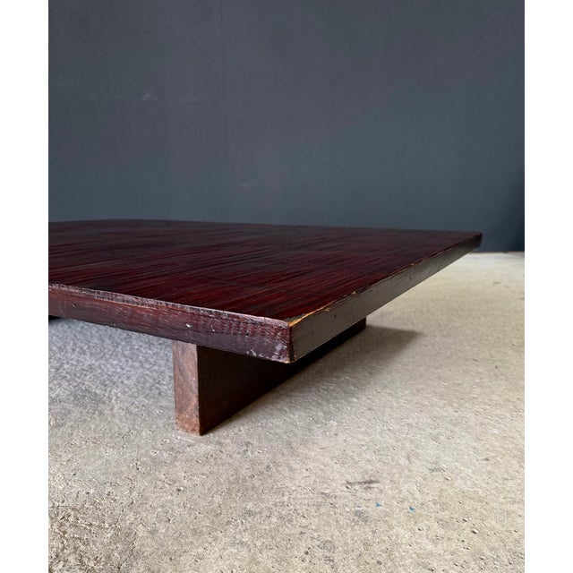 Bamboo Opium Coffee Table attributed to Axel Vervoordt, Belgium 1980s For Sale - Image 16 of 18