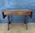 Wood Spanish Regency Revival Drop-Leaf Writing Table with Leather Top, 1940s For Sale - Image 7 of 15