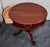 Pennsylvania House Mahogany Drum Table Vintage Pedestal Ball Claw Feet Side For Sale - Image 14 of 15