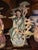 Asian Alexander Blazys Pair of Asian Ceramic Statues Authentic and Gorgeous Very Tall For Sale - Image 3 of 3