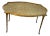 Fantastic Vintage MCM Maison Bagues French Bronze Gilded Coffee Table Made in France in 1950s-1970s For Sale