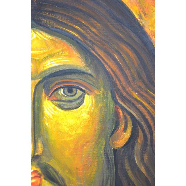 2020s Jesus Christ 3.Modern Original Painting.Iryna Kastsova For Sale - Image 5 of 10
