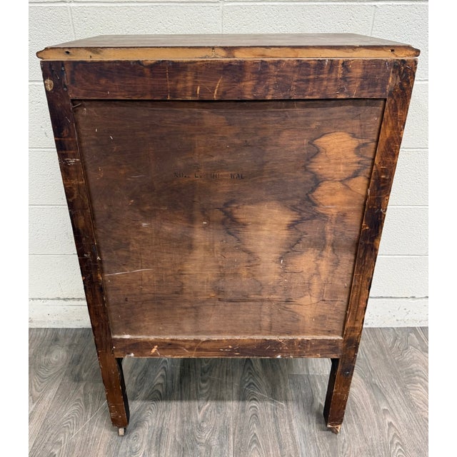 Antique Late Victorian Walnut Chest of Drawers For Sale - Image 17 of 17